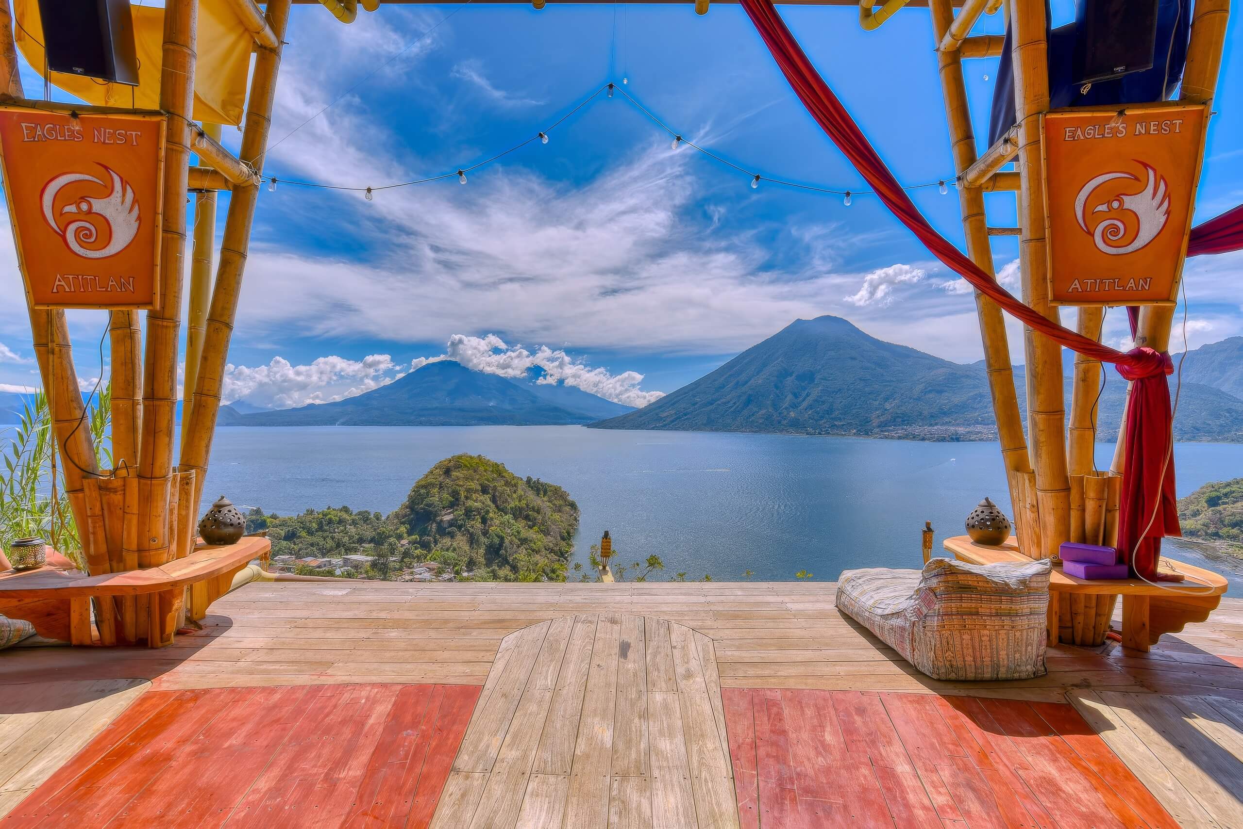 values list with lake mountain view